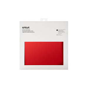 cricut™ Transferfolien für Schneideplotter rot 30,5 x 30,5 cm,  8 St.