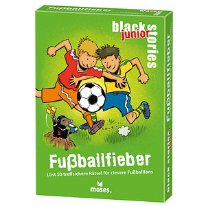 moses black stories junior - Fußballfieber Rätsel