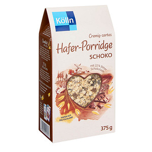 Kölln Porridge Schoko  375,0 g, 1 St.