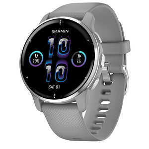 GARMIN Venu 2 Plus Smartwatch grau silber b roplus