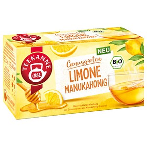 TEEKANNE Genussgarten LIMONE MANUKAHONIG Bio-Tee 18 Portionen