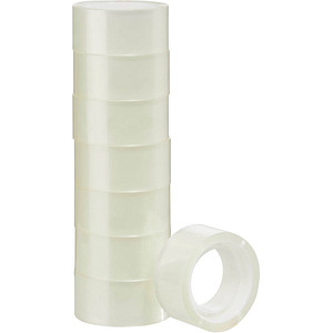 Klebefilm transparent 19,0 mm x 10,0 m 8 Rollen