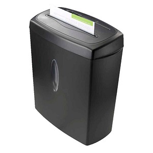 hama Safe X100CD Aktenvernichter mit Partikelschnitt P-4, 4 x 40 mm, bis 10 Blatt, schwarz