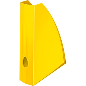 LEITZ Stehsammler WOW 52771016 gelb Kunststoff, DIN A4