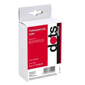 dots cyan Tintenpatrone ersetzt HP 903XL (T6M03AE) dots cyan Tintenpatrone ersetzt HP 903XL (T6M03AE)