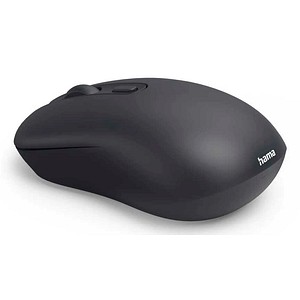 hama WM-200 Maus kabellos schwarz
