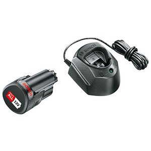 BOSCH Home & Garden Werkzeugakku mit Ladegerät 1,5 Ah +GAL 1210 CV  Li-Ion 1,5 Ah