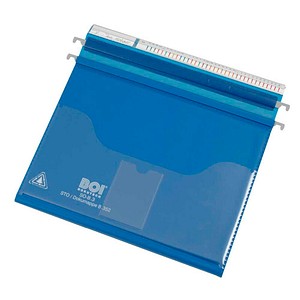 BOI Patienten-Dokumentations-Hängemappe 2-Ringe blau, 5 St.