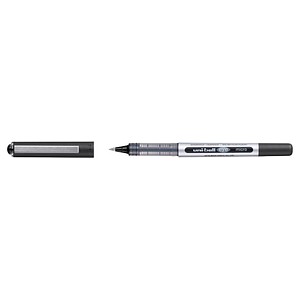 uni-ball eye micro UB-150E Tintenroller silber 0,2 mm, Schreibfarbe: schwarz, 12 St.