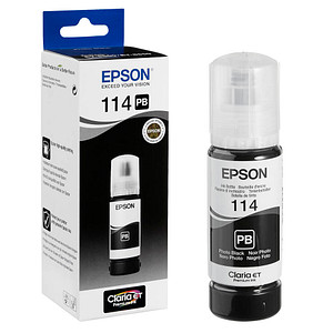 EPSON 114/T07B1  Foto schwarz Tintenflasche