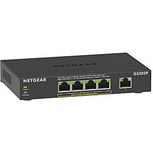 NETGEAR GS305P-200PES Switch 5-fach