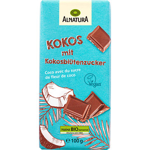 ALNATURA Bio KOKOS Schokolade 100,0 g