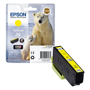 EPSON 26 / T2614 gelb Tintenpatrone EPSON 26 / T2614 gelb Tintenpatrone