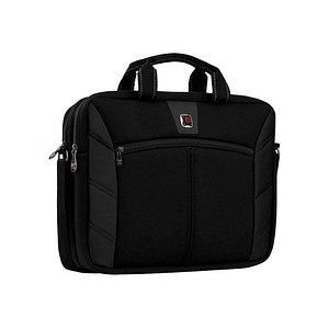 WENGER Laptoptasche Sherpa Kunstfaser schwarz 600653 bis 40,6 cm (16 Zoll)