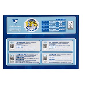 Clairefontaine Kopierpapier Smart Print DIN A4 70 g/qm 500 Blatt Clairefontaine Kopierpapier Smart Print DIN A4 70 g/qm 500 Blatt