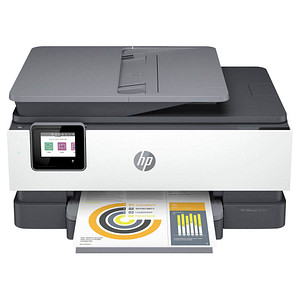HP OfficeJet Pro 8022e All-in-One 4 in 1 Tintenstrahl-Multifunktionsdrucker grau HP OfficeJet Pro 8022e All-in-One 4 in 1 Tintenstrahl-Multifunktionsdrucker grau