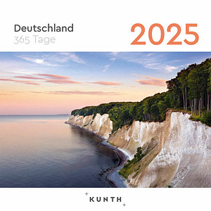 KUNTH Tischkalender Tagesabreißkalender Deutschland 2025 Bilder