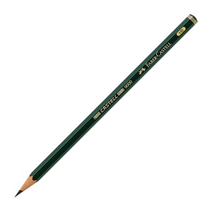 FABER-CASTELL 9000 Bleistifte HB grün, 12 St.