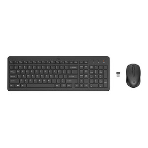 HP 330 Tastatur-Maus-Set kabellos schwarz