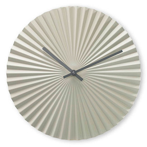 hama Wanduhr Barbados grau Metall, Ø 30,0 cm