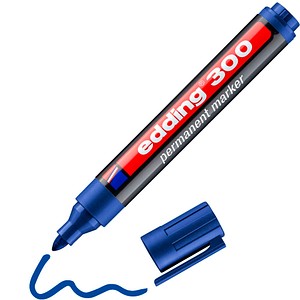 edding 300 Permanentmarker blau 1,5 - 3,0 mm, 1 St.