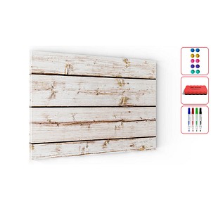 ALLboards Magnettafel 60,0 x 40,0 cm Helles Holz