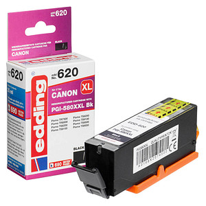 edding EDD-620 schwarz Tintenpatrone ersetzt Canon PGI-580XXL BK edding EDD-620 schwarz Tintenpatrone ersetzt Canon PGI-580XXL BK