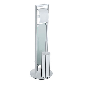 WENKO WC-Garnitur Sulmona silber Metall