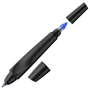 Schneider Breeze Tintenroller schwarz-schwarz 0,6 mm, Schreibfarbe: blau, 1 St.