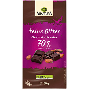 ALNATURA Bio Feine Bitter 70% Schokolade 100,0 g