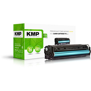 KMP C-T19  schwarz Toner kompatibel zu Canon 718 BK
