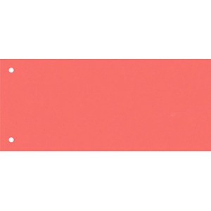 BRUNNEN Trennstreifen rot, 180 g/qm Karton 24,0 x 10,5 cm, 10 St.