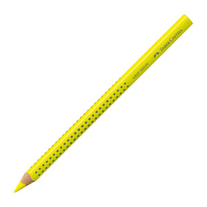 FABER-CASTELL Jumbo Grip neon Buntstift gelb, 1 St.