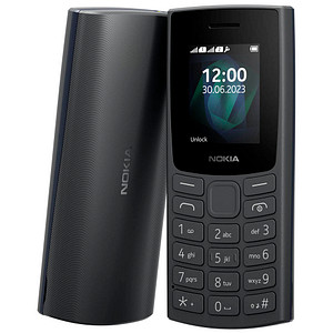 NOKIA 105 2G (2023) Dual-SIM-Handy schwarz