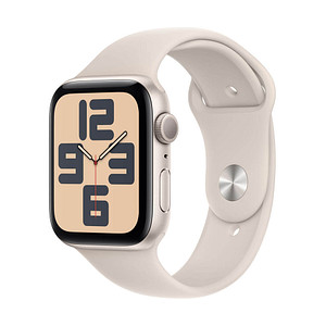 Apple Watch SE 44 mm Aluminium (GPS) Sportarmband S/M  polarstern