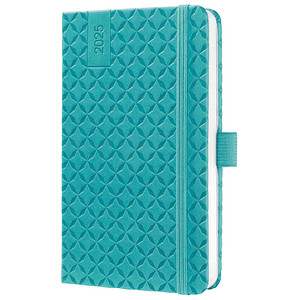 SIGEL Buchkalender Jolie 2025 aqua green