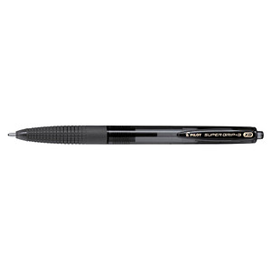 PILOT Kugelschreiber Super Grip G RT schwarz, Schreibfarbe: schwarz, 1 St.