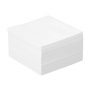 Notizzettel lose weiß 9,0 x 9,0 cm, ca. 500 Blatt, 1 Pack