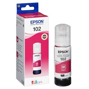 EPSON 102/T03R34  magenta Tintenflasche