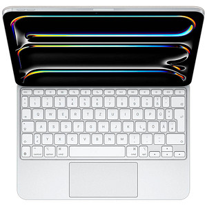 Apple Magic Keyboard Tablet-Tastatur weiß geeignet für Apple iPad Pro 11“ (M4)