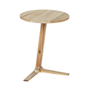 WENKO Acina Beistelltisch Holz braun 40,0 x 40,0 x 50,0 cm