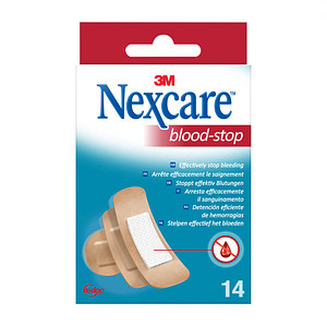 Nexcare™ Pflaster Blutstillend N1714AS beige, 14 St.