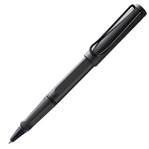 LAMY safari Tintenroller schwarz, Schreibfarbe: blau, 1 St.