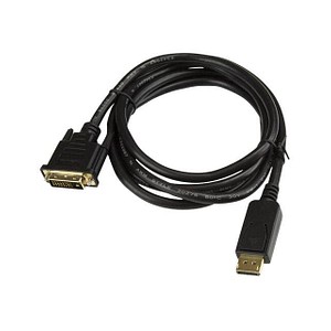 StarTech.com DisplayPort/DVI-D Kabel DP2DVI2MM6 1,8 m schwarz, 1 St.