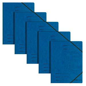 herlitz Eckspanner easy orga DIN A4 blau, 5 St.