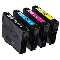 EPSON 16XL / T1636XL gelb 4er-Set ++ büroplus schwarz, magenta, Druckerpatronen, cyan