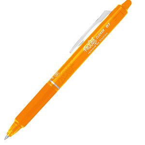 PILOT FRIXION ball CLICKER Tintenroller apricot 0,4 mm, Schreibfarbe: orange, 1 St.