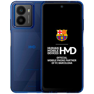 HMD Fusion Casual Outfit Handy-Cover für HMD Fusion blau