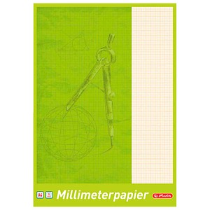 herlitz Millimeterblock DIN A4 Millimeter, 1 St.