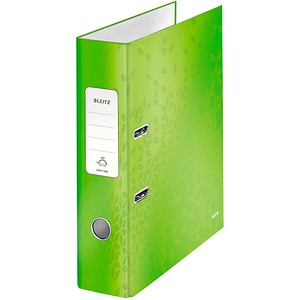 LEITZ WOW 1005 Ordner grün Karton 8,0 cm DIN A4 LEITZ WOW 1005 Ordner grün Karton 8,0 cm DIN A4